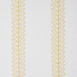 Schumacher Camile Embroidery Yellow Fabric