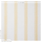 Schumacher Camile Embroidery Yellow Fabric