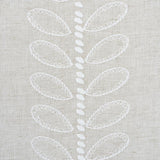 Schumacher Camile Embroidery Natural Fabric