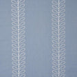 Schumacher Camile Embroidery Sky Fabric