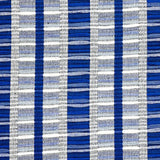 Schumacher Palopo Hand Woven Stripe Azul Fabric