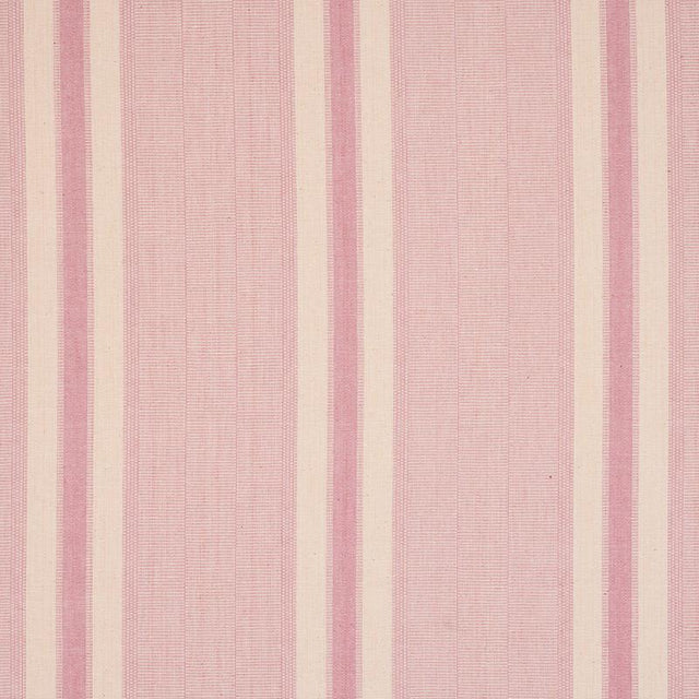 Schumacher Ipala Hand Woven Stripe Palo Rosa Fabric