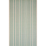 Schumacher Ipala Hand Woven Stripe Duck Egg Fabric