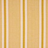 Schumacher Ipala Hand Woven Stripe Yellow Fabric