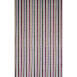 Schumacher Corcha Hand Woven Stripe Mono Multi Fabric