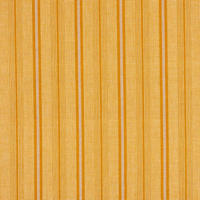 Schumacher Panan Hand Woven Stripe Mostaza Fabric