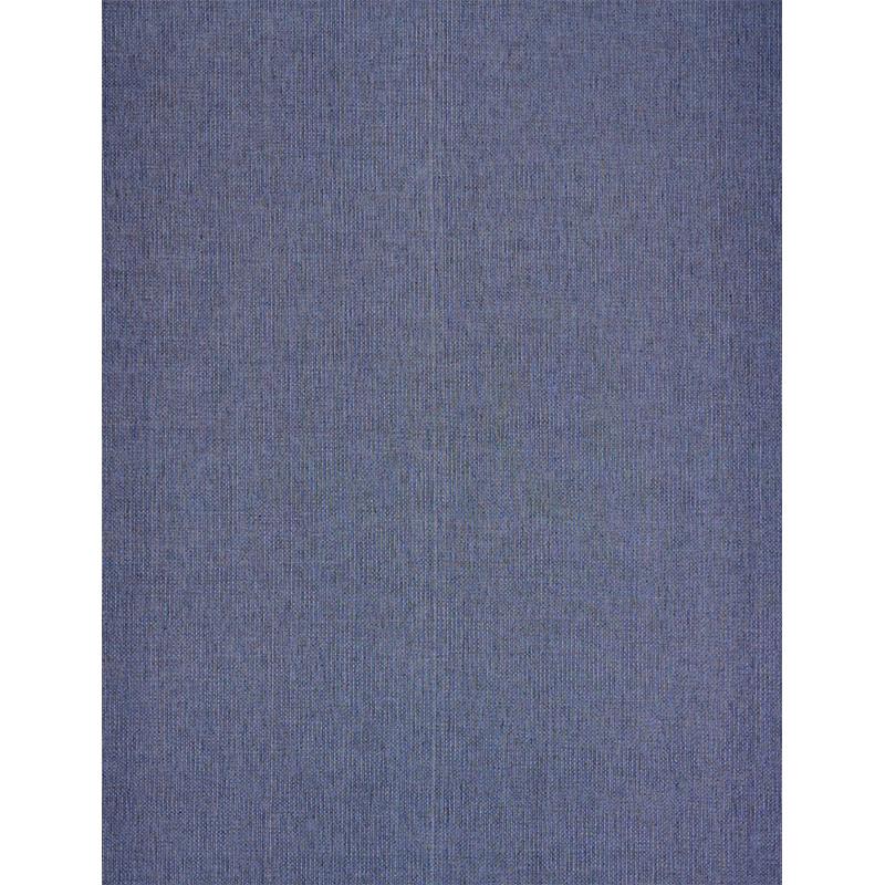 Schumacher Ispa Hand Woven Plain Indigo Fabric