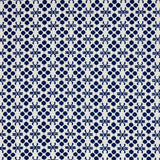Schumacher Lempa Hand Woven Indigo Fabric