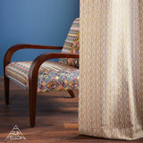 Schumacher Poxte Hand Woven Mostaza Fabric