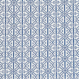 Schumacher Poxte Hand Woven Navy Fabric
