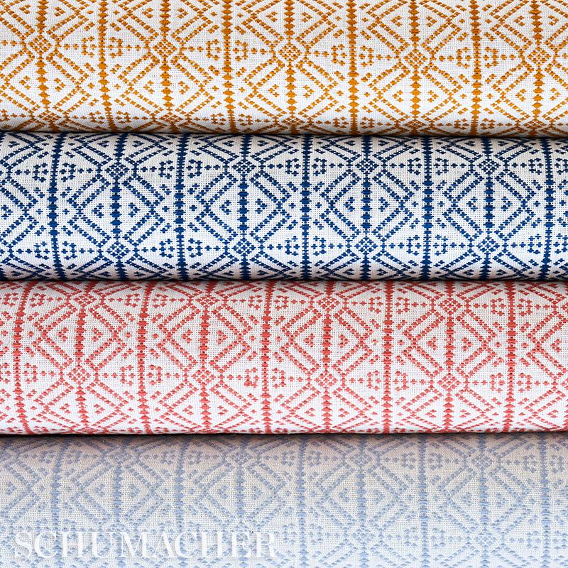 Schumacher Poxte Hand Woven Cloud Fabric