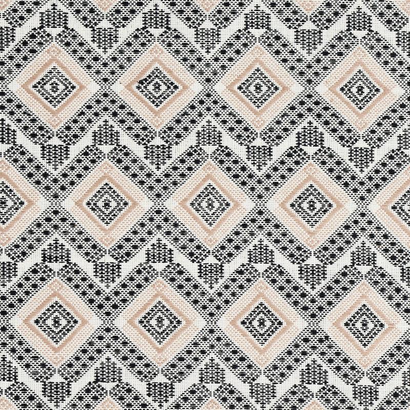 Schumacher Ocosito Hand Woven Black Fabric