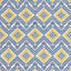 Schumacher Ocosito Hand Woven Blue Fabric