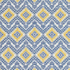 Schumacher Ocosito Hand Woven Blue Fabric
