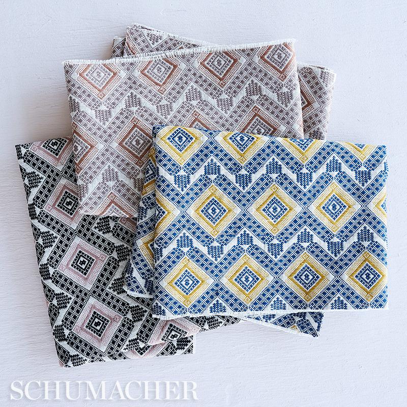 Schumacher Ocosito Hand Woven Castor Fabric