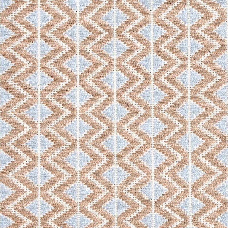 Schumacher Pinula Hand Woven Castor Fabric