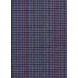 Schumacher Zealand Check Navy Multi Fabric