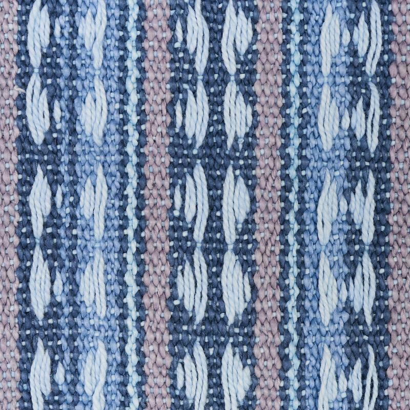 Schumacher Tarnby Stripe Sky Fabric