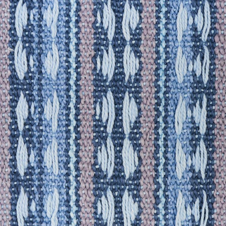 Schumacher Tarnby Stripe Sky Fabric