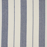 Schumacher Lubeck Stripe Navy Fabric