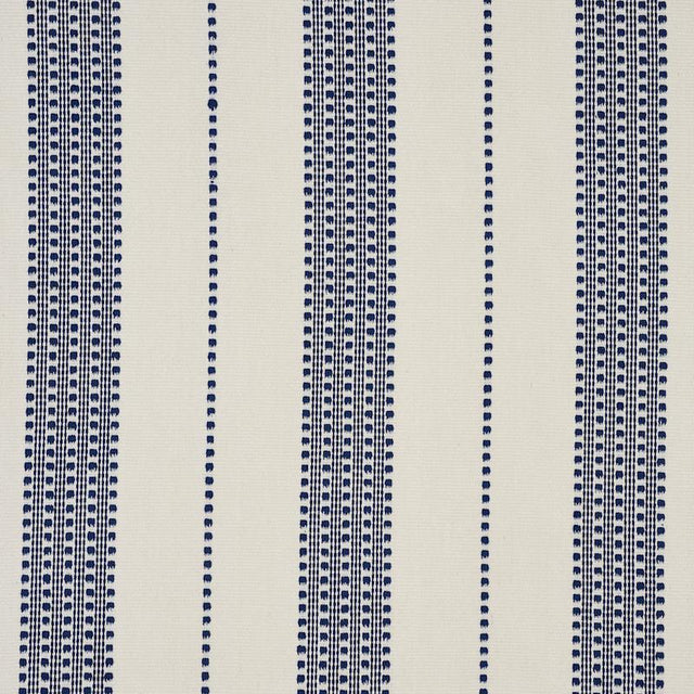Schumacher Lubeck Stripe Navy Fabric