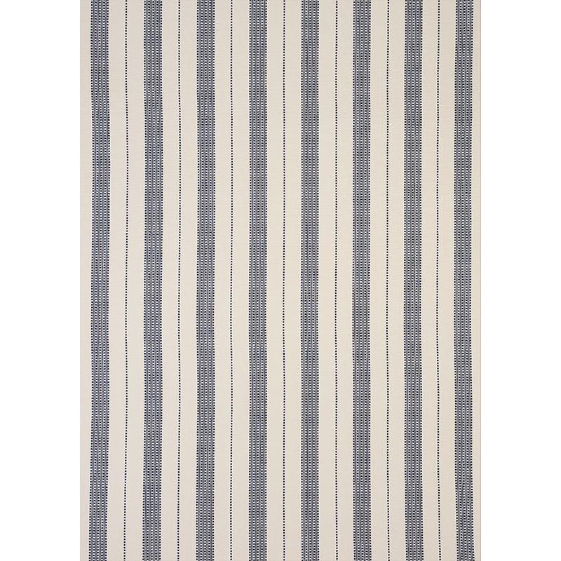 Schumacher Lubeck Stripe Navy Fabric
