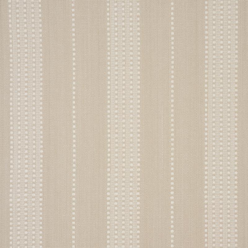 Schumacher Lubeck Stripe Natural Fabric