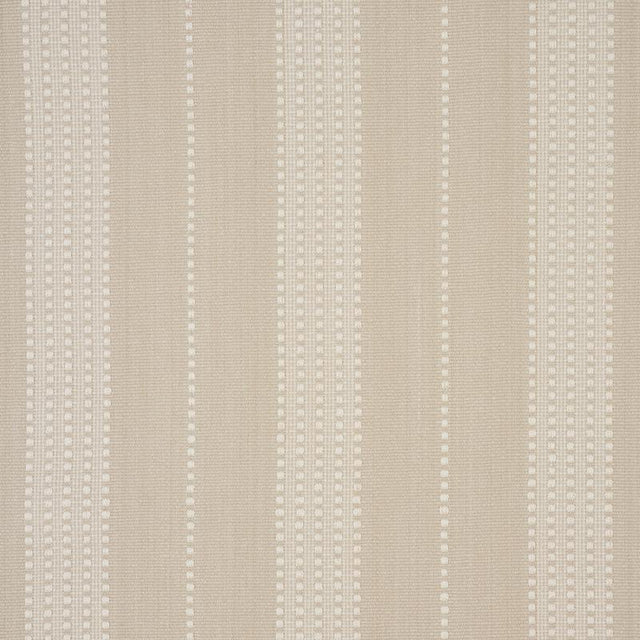 Schumacher Lubeck Stripe Natural Fabric