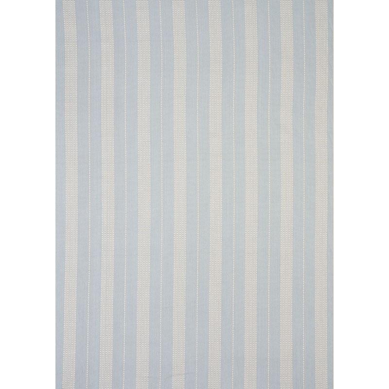 Schumacher Lubeck Stripe Sky Fabric