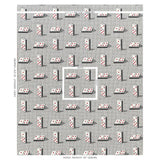 Schumacher Domino Pingl Black Fabric