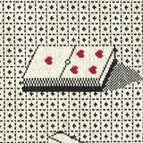 Schumacher Domino Pingl Black Fabric
