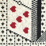 Schumacher Domino Pingl Black Fabric