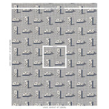 Schumacher Domino Pingl Blue Fabric