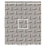 Schumacher Domino Pingl Brown Fabric