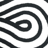 Schumacher Giraldi Embroidery Black Fabric