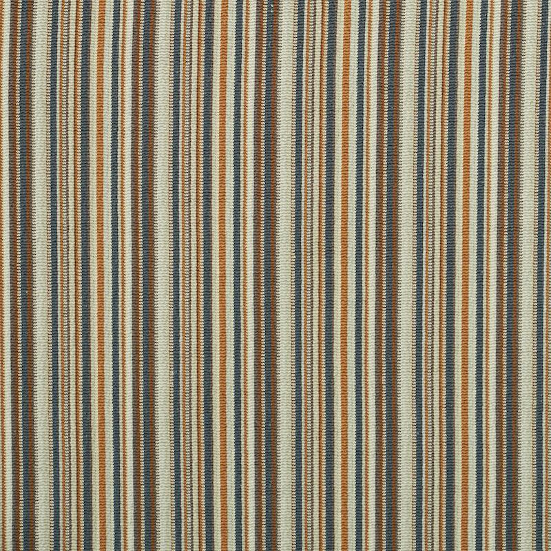 Schumacher Sinoir Stripe Neutral Fabric