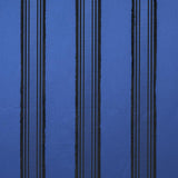 Schumacher Senza Satin Stripe Cobalt Fabric