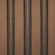 Schumacher Senza Satin Stripe Brown Fabric