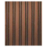 Schumacher Senza Satin Stripe Brown Fabric