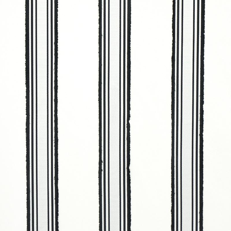 Schumacher Senza Satin Stripe Pearl Fabric