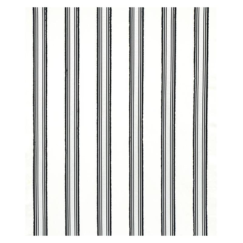 Schumacher Senza Satin Stripe Pearl Fabric