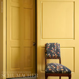 Schumacher Tumble Weed Pingl Soot Fabric