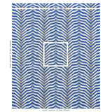 Schumacher Arcure Pingl Cobalt Fabric