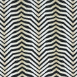 Schumacher Arcure Pingl Zebra Black Fabric