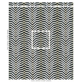 Schumacher Arcure Pingl Zebra Black Fabric