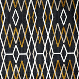 Schumacher Kyoto Trellis Soot Fabric