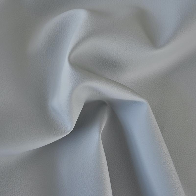 Schumacher Vegan Leather Indoor/Outdoor Slate Fabric