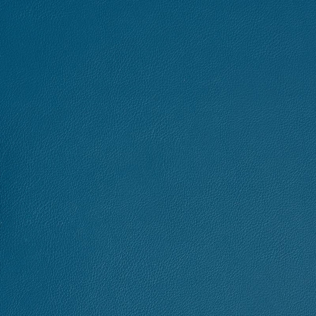 Schumacher Vegan Leather Indoor/Outdoor Lagoon Fabric