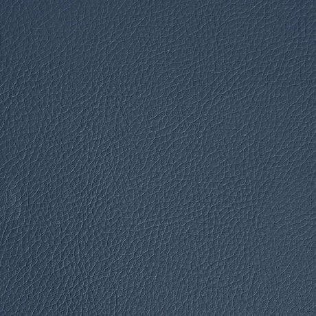 Schumacher Vegan Leather Indoor/Outdoor Navy Fabric