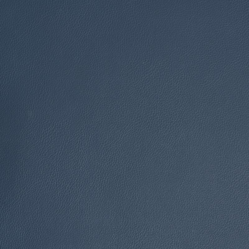 Schumacher Vegan Leather Indoor/Outdoor Navy Fabric